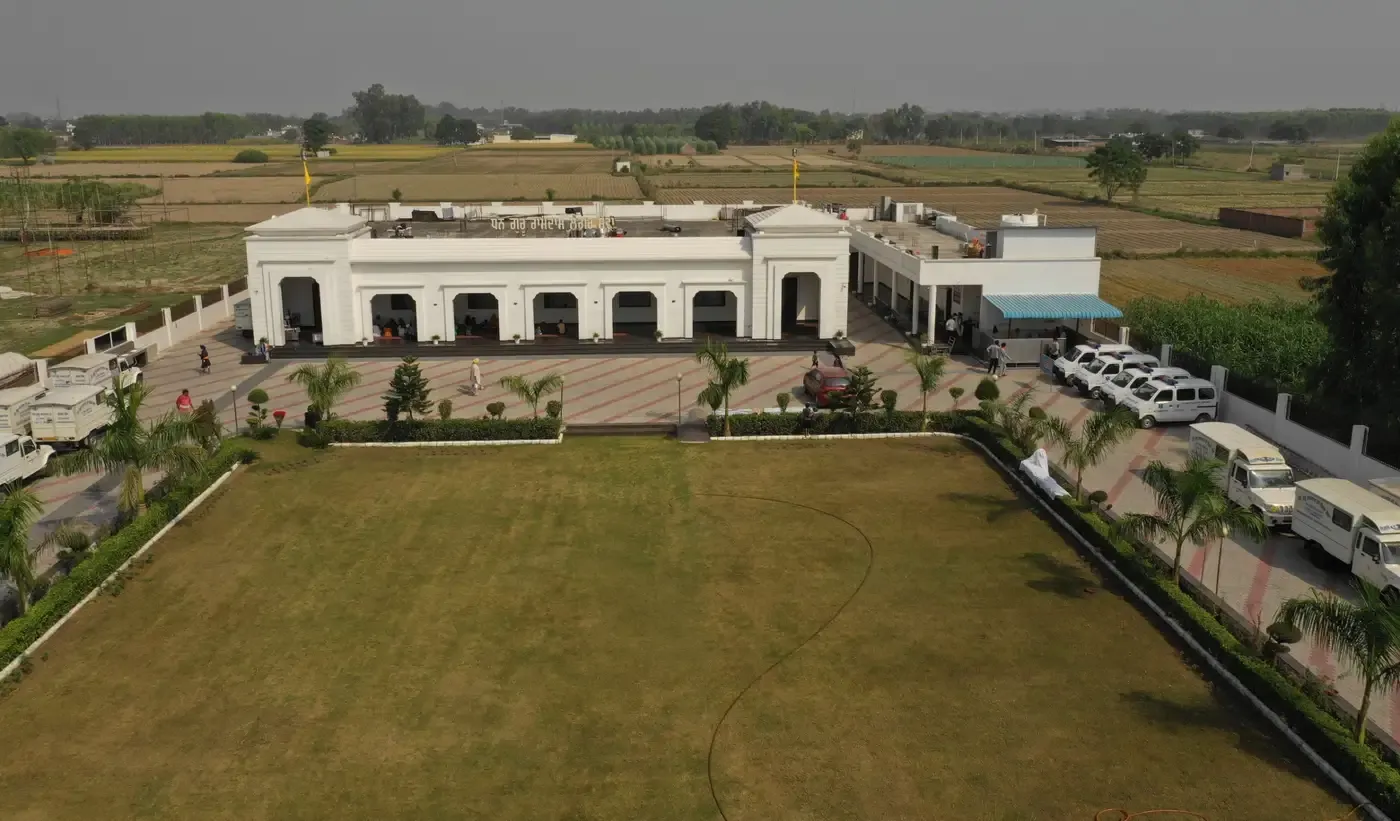 Aerial view of the Pur Heeran kitchen