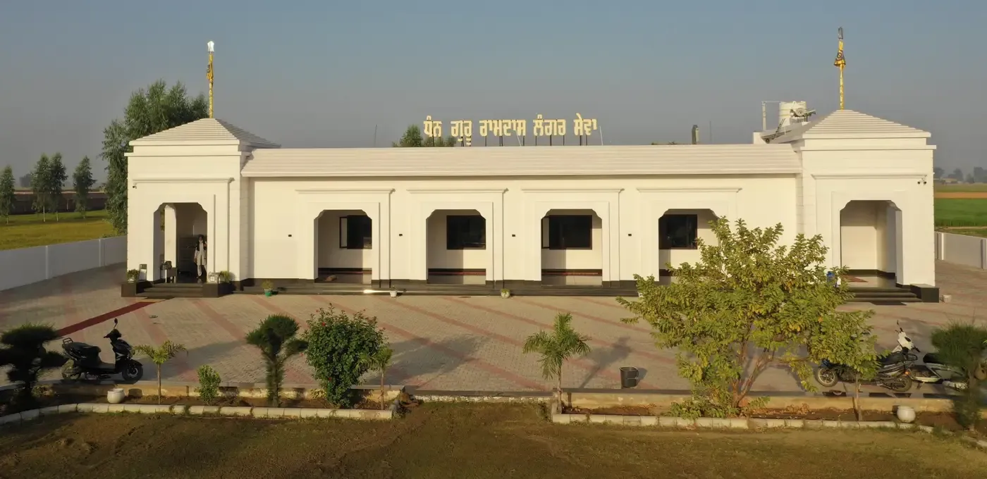 Front of the Madhir kitchen, Sri Muktsar Sahib